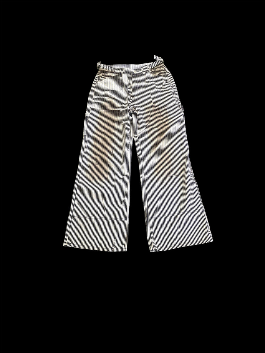Dominion Runway Pinstripe Pants